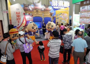 台中國際旅展 屏東迎王平安祭典祝福平安滿滿