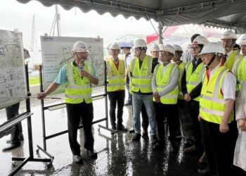 陳揆視察「台39線(高鐵橋下道路)延伸至仁武段計畫」 期許中央、地方共推地區發展所需交通機能