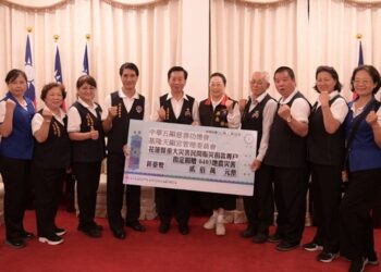 宮廟愛心不落人後 中華五顯慈善功德會捐贈200萬善款 徐榛蔚感謝各方愛心援助花蓮重建