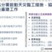 協助凱米颱風災後重建工作 勞動部高分署啟動天災臨工措施