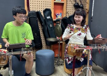 漾新聞|高市客委會辦客家八音傳習體驗傳統樂器吹噠仔演奏魅力