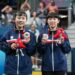 高雄大學學生田曉雯、林姿妤 巴黎帕運桌球女雙摘銀