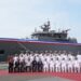 台船公司交付海軍「大武軍艦」 提升國內海上救難能力