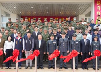 陳光復出席「天祥營區」落成啟用典禮 見證國軍現代化新里程