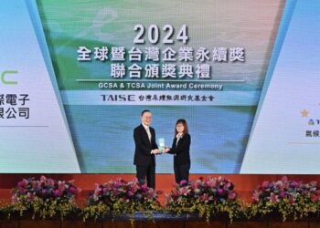 四大ESG行動亮點 HTC再度榮獲國家永續發展獎 成為今年全國唯一蟬聯兩年此殊榮的企業