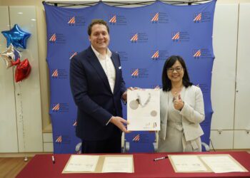 漾新聞|高市圖攜手美國在台協會續簽約合作 深化文化推廣閱讀體驗與社區發展