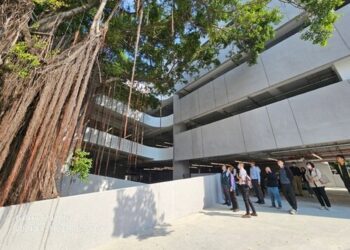 台南東區青年路立體停車場竣工明年1月試營運