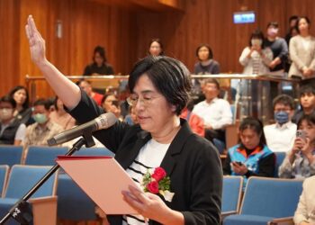 竹縣文化局長朱淑敏就職 首要完成縣立總圖書館