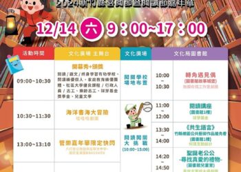 竹縣喜閱節12/14奇幻登場 多個劇團將帶來精彩的閱讀劇場