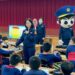 小學生參訪北市保大 認識警察工作及防詐知識