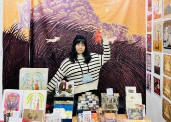 漾新聞|奇幻畫風征韓國 高雄插畫家國際展風采