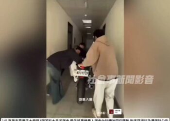 漾新聞|騎重機進學生宿舍還按喇叭喧鬧 校方口頭警告尊重宿委會處置