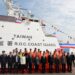 「長濱艦」交船暨「蘇澳艦」命名下水 卓揆肯定海巡「國艦國造」成果