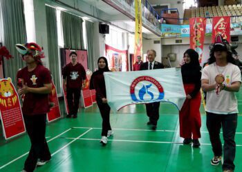 漾新聞|正修科大為外籍生辦春節活動提前過節