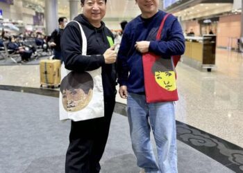 漾新聞|耿軍攜手金馬影帝張志勇南下高雄 與影迷面對面互動