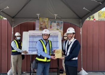 漾新聞|春節捷運工程不停歇 吳嘉昌率隊視察為安全與進度把關