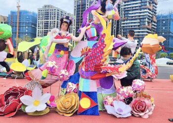 漾新聞|青年國中全國花燈競賽2特優、2優等與1甲等「五告讚」