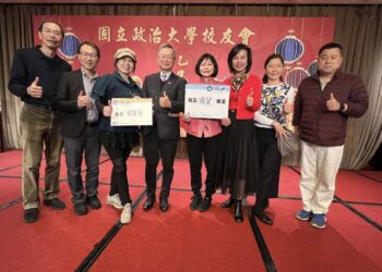 漾新聞|聽到母校的呼喚！雄女校友會長郭淑靜排除萬難出席政大校友會