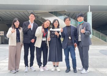 漾新聞|同樣有岡山地名 日本高梁市回訪總圖洽談台日圖書館合作可能