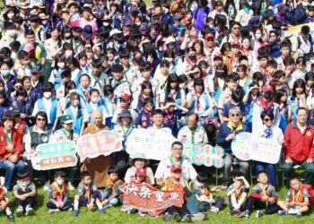 漾新聞|高市童軍節表揚嘉年華 吳立森鼓勵學童向上正能量