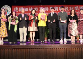 漾新聞|高雄市唯一德國姐妹校來訪 吳立森見證樹德攜手瓦特基賀師生相見歡