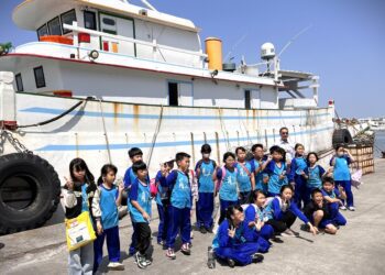 漾新聞|杉林區月美國小海洋教育遊學 出發！