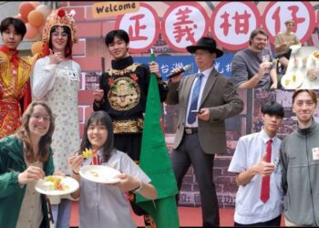 漾新聞|「復刻台灣」時光機「正義柑仔店」外籍生體驗義起童玩趣！