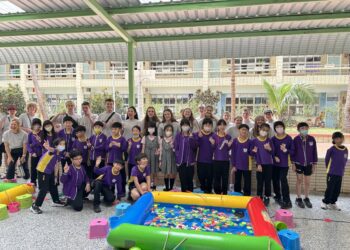 漾新聞|大榮中美交流熱絡 從語言、文化、科技體驗到傳統童玩友誼閃耀第三年