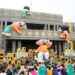 屏縣府變身童趣樂園 萬名親子嗨翻全場 「包圍縣府 孩子作主！」