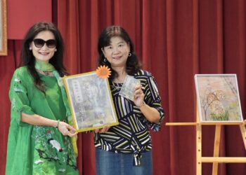 漾新聞｜胡家三姊妹行善助學 以愛捐書畫暖心校園