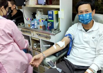 漾新聞|六十次捐血獻母校　呼元昌以行動見證愛