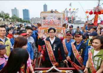 漾新聞|海巡媽駐港發壓轎金　陳其邁稱媽祖是宗教泰勒絲