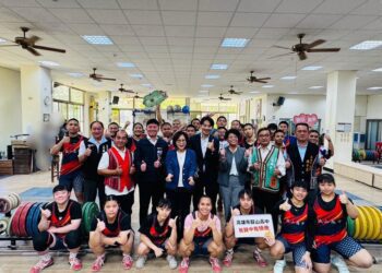 漾新聞|企業力挺舉重隊！獲永豐盛連五年捐20萬今感恩 議長加碼全中運燒烤吃到飽