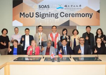 漾新聞|中山攜手SOAS！全球公民雙碩士115年開課