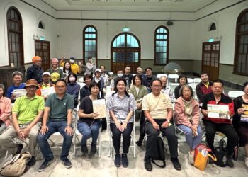 漾新聞|搭建石頭來防災 災害對策與在地傳統知識講座