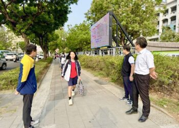 漾新聞|五福國中步道大變身！文化綠廊道成師生通學新風景