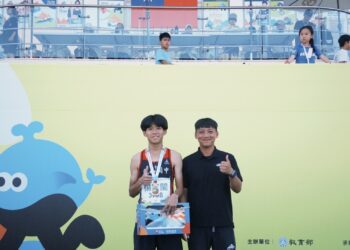 漾新聞｜鳳山國中楊定閩400公尺奪金　非體育班生勇奪全中運榮耀