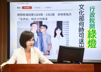 漾新聞|柯志恩質疑預算凍結真相 民進黨操控手法再掀爭議