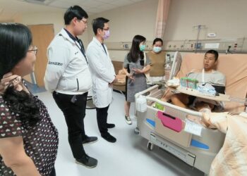 漾新聞|全中運受傷高醫岡山火速救援　楠梓高中自由車好手成功手術