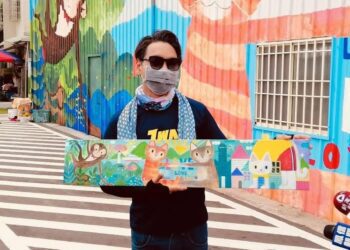 漾新聞|媽媽的手社區的牆將消失？豐裕里彩繪牆留影限時登場