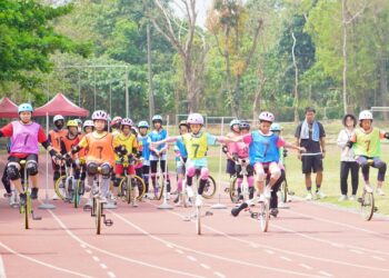樹人盃獨輪車賽300菁英尬場競逐「樹人領航，輪轉青春未來！」