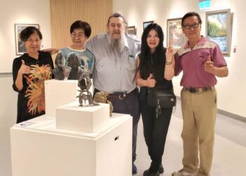 漾新聞|西瀛畫會《黑水溝傳奇》聯展 國際一流藝術家薛林納銅雕更具可看性
