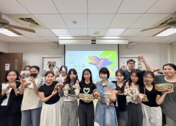 漾新聞|國際生體驗包粽樂　義守大學暖心迎端午