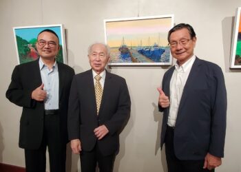 漾新聞|43萬畫作現場成交 黃朝謨高雄畫展引爆藝壇話題