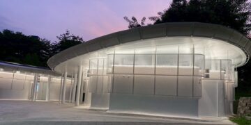 城市「親子小白宮」即將現身! 中市文心森林公園陽光公廁將於9月開放使用