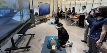 全臺首創!內湖國小打造沉浸式CPR數位急救教學!