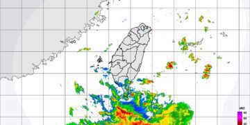 週六南部防大雨 北部午後留意雷陣雨