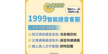 丹娜絲颱風來襲!高雄市1999首度啟用大量話務分流