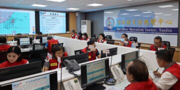 丹娜絲颱風來襲 雲林今晚停班停課 張麗善籲請民眾避免外出確保安全