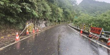 海端鄉向陽至霧鹿路段 今日上午7時恢復正常通行